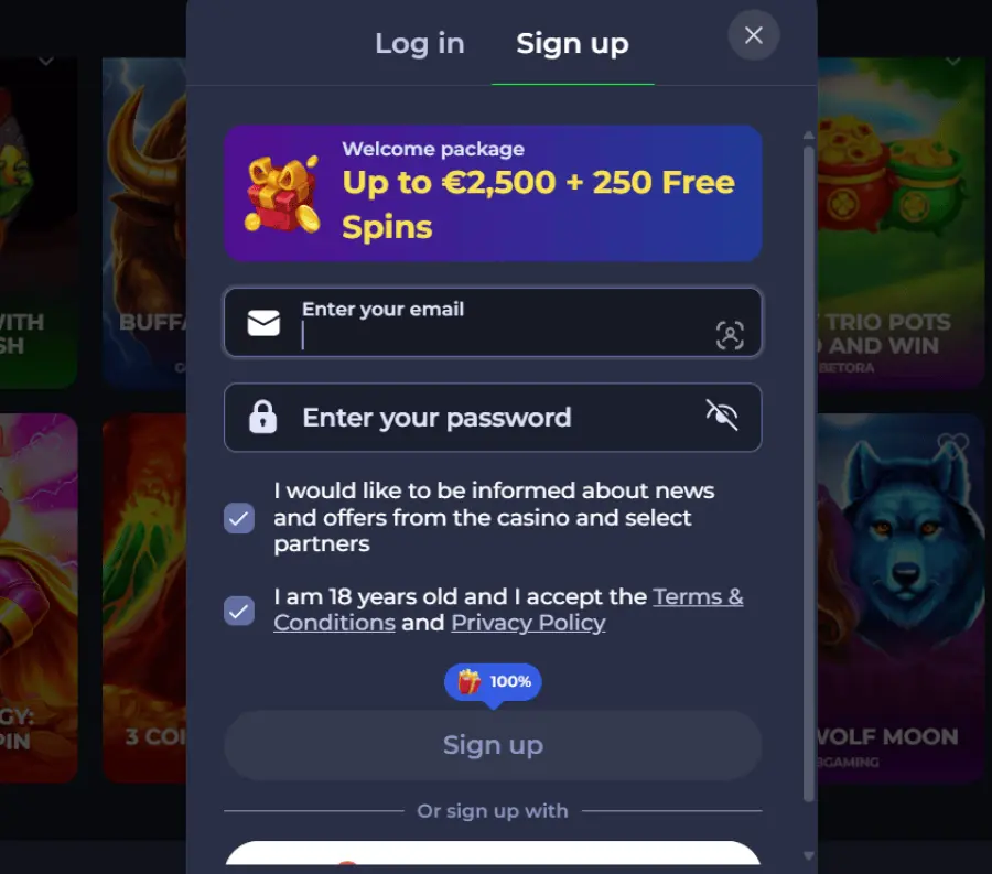 River spin login